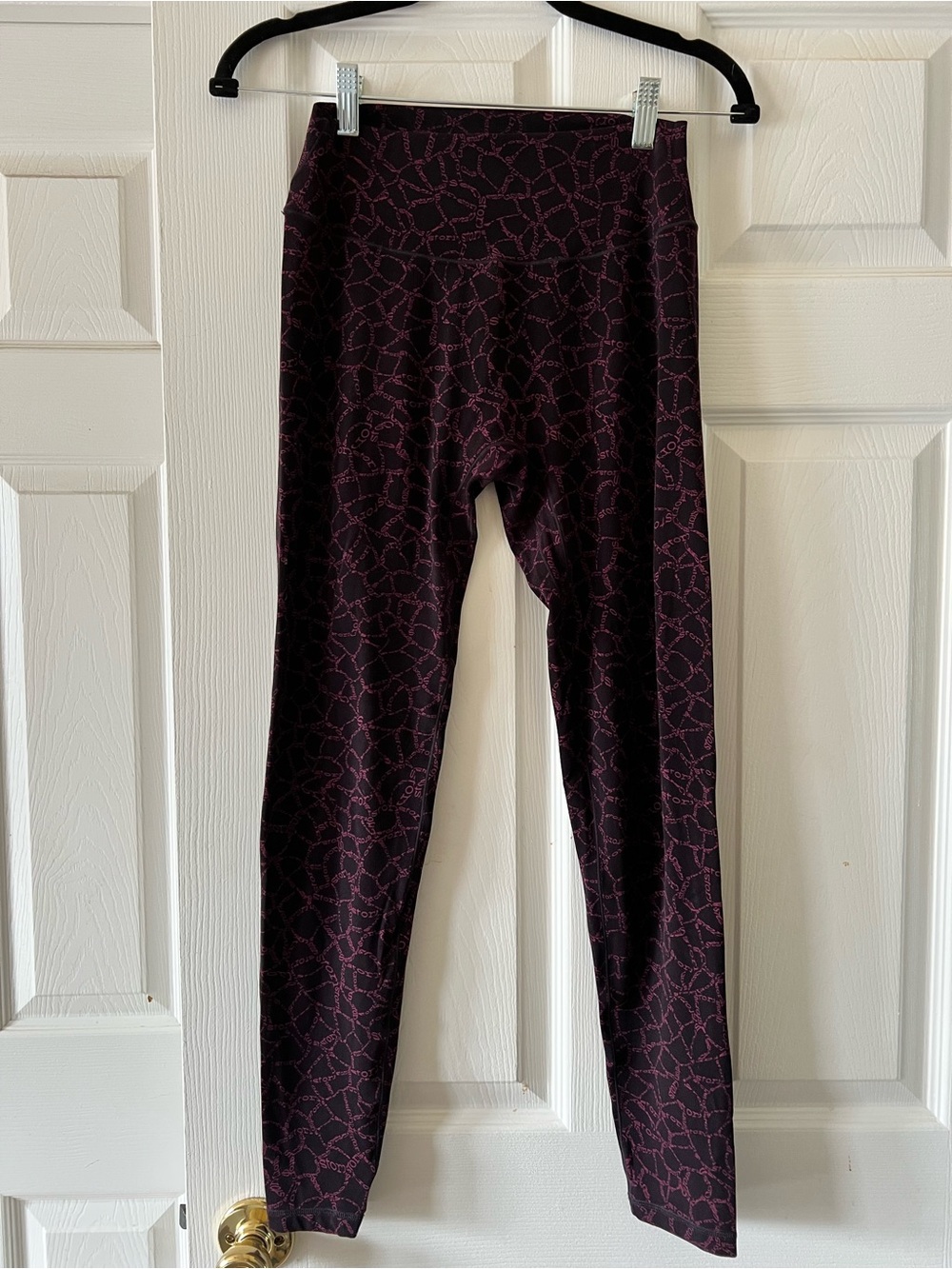 Women’s Stori Ack And Pink Exercise Leggings Size 8
